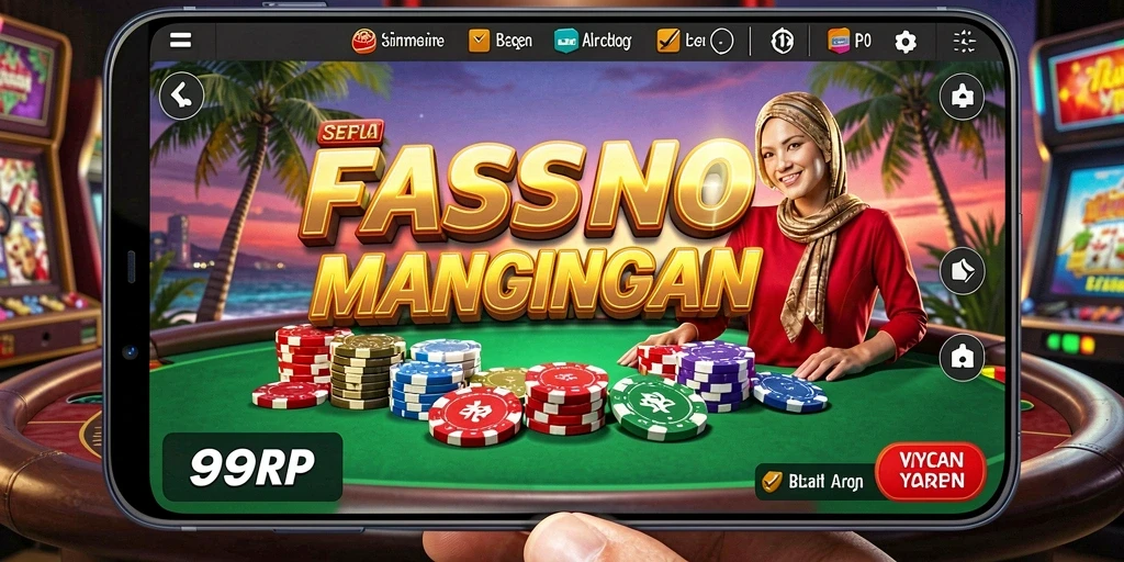 Screenshot utama menampilkan gameplay seru permainan Kasino 99RP.