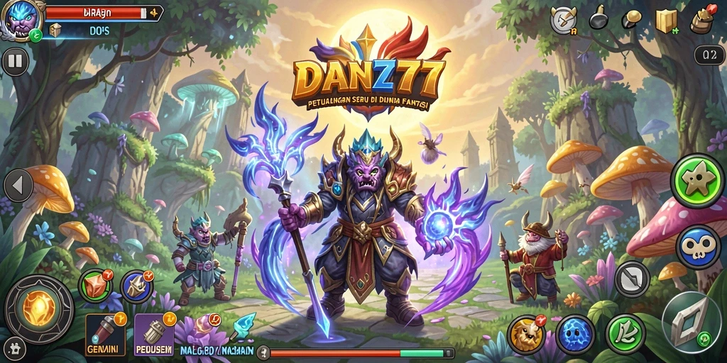 Gameplay petualangan seru yang penuh tantangan di DAN777.