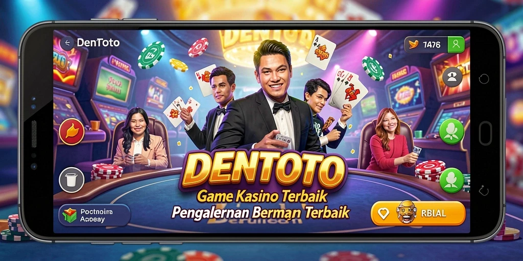 Tampilan gameplay DENTOTO yang seru dan menarik untuk para pemain Kasino.