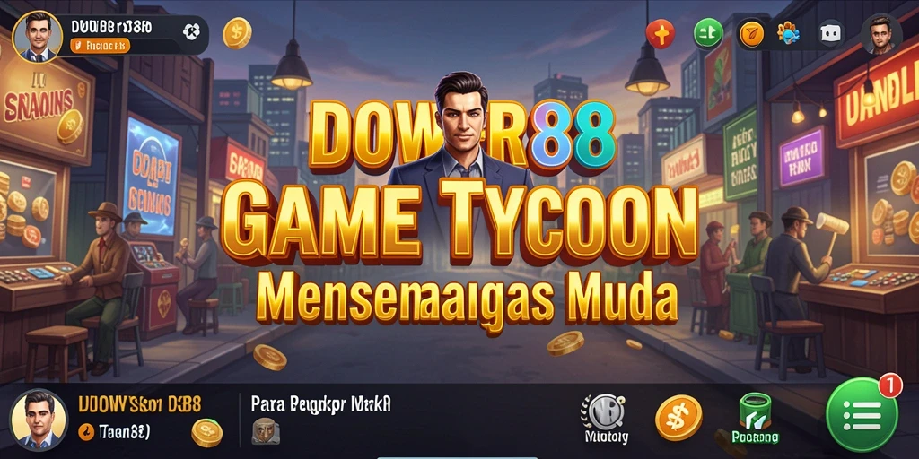 Tampilan gameplay DOWER88 yang menarik dan interaktif.