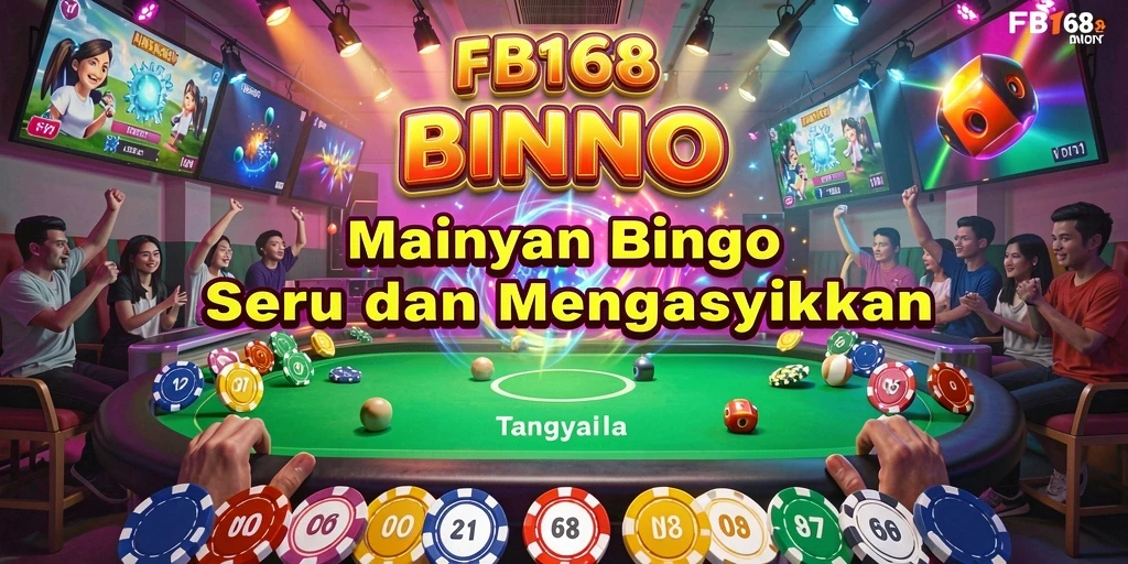 Tampilan gameplay Bingo yang seru di FB168.