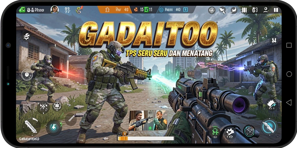 Gameplay menakjubkan dan penuh aksi dari GADAITOTO.