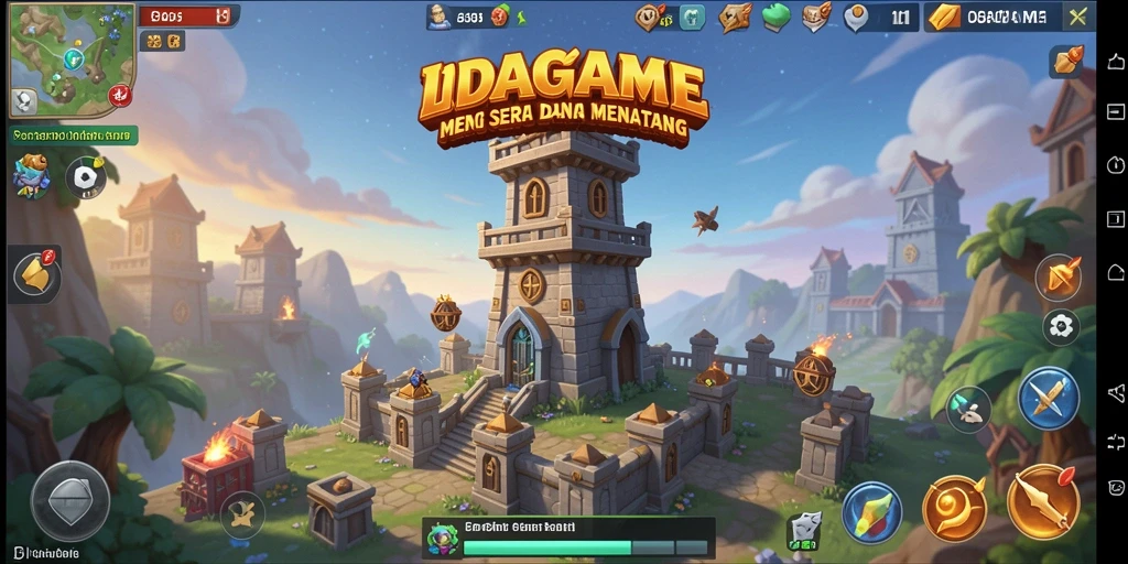 Gameplay menantang IDAGAME dalam genre Tower Defense.