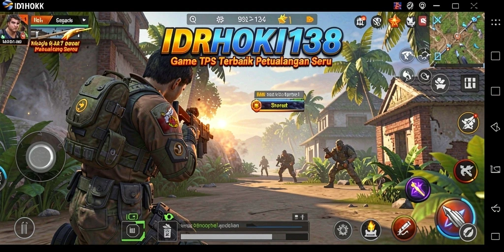 Tangkapan layar pertandingan mendebarkan dari IDRHOKI138.