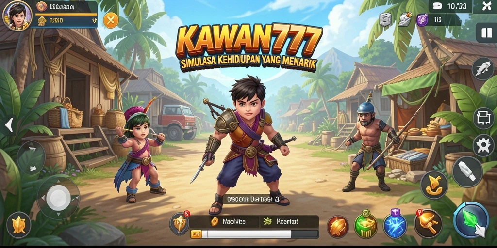 Tampilan gameplay KAWAN777 yang interaktif dan menyenangkan.