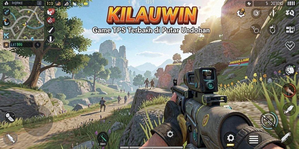 Tampilan screenshot KILAUWIN yang menunjukkan intensitas permainan TPS.