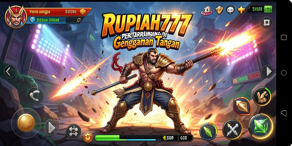 Gameplay seru yang menampilkan pertarungan epik di RUPIAH777.