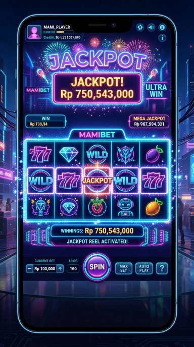 Menu kategori lengkap yang ada di mamibet untuk memudahkan pengguna.